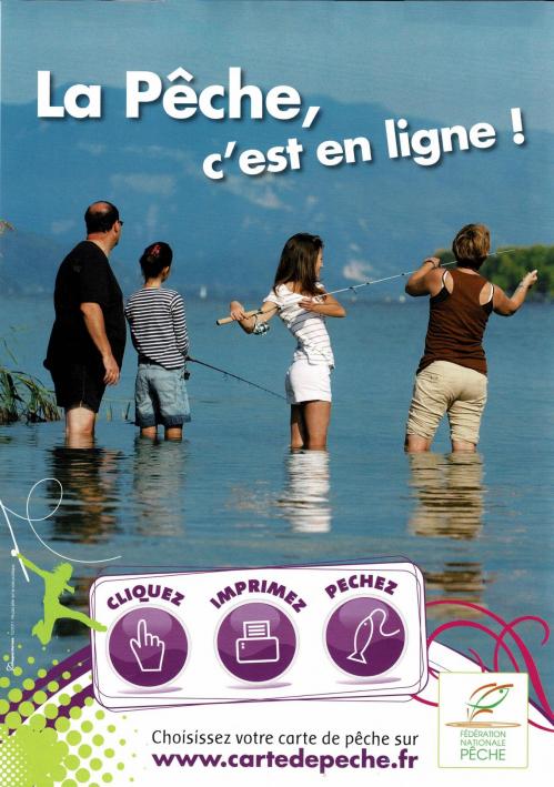 Carte peche en ligne